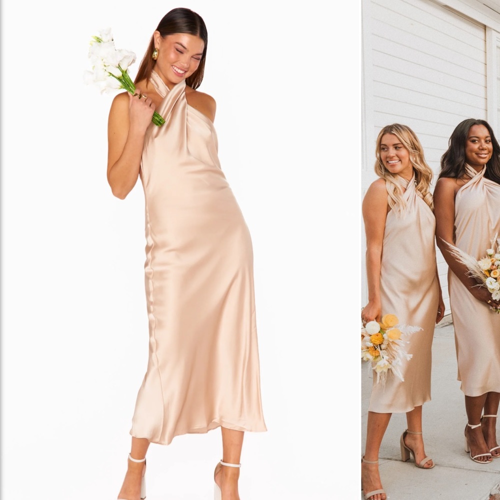 Show Me Your Mumu- Jasmine halter midi dress